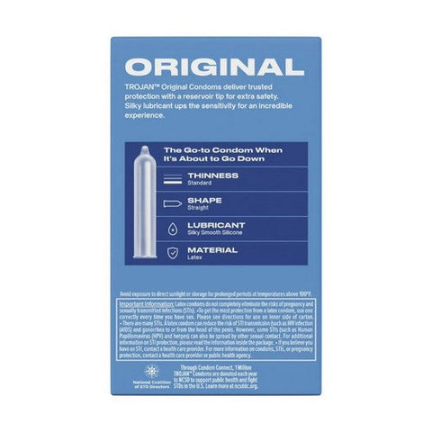 Trojan, Enz Lubricated Latex Condoms, 12 Count Trojan