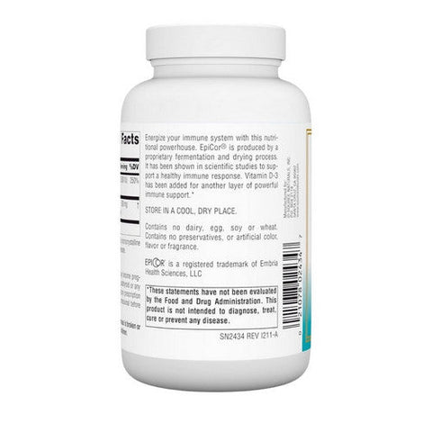 Source Naturals, Epicor with Vitamin D-3, 500 mg, 120 caps Source Naturals