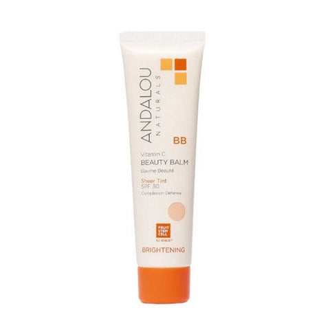 Andalou Naturals, Brightening Vitamin C Beauty Balm Sheer Tint Spf 30, 2 Oz Andalou Naturals