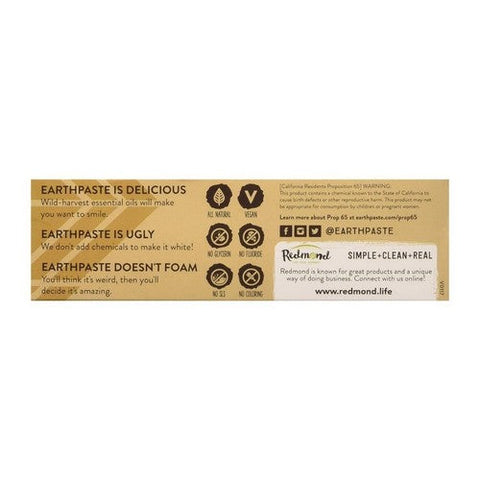 Redmond, Silver Earth Paste Mineral Toothpaste Wintergreen, 4 Oz Redmond