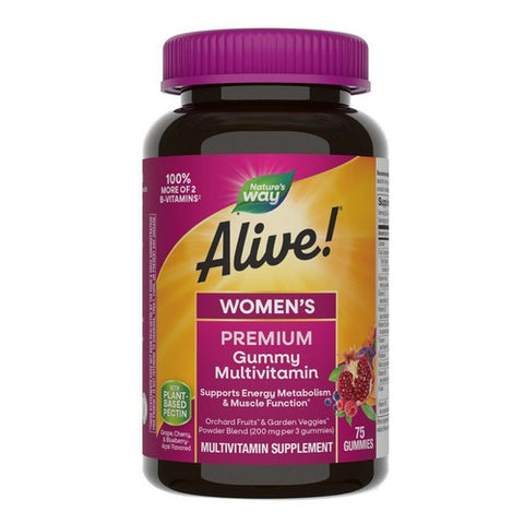 Alive! Women’s Gummy Multivitamin 75 Gummies by Nature's Way