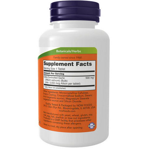 Now Foods, Garlic 5000, 90 TABS Now Foods