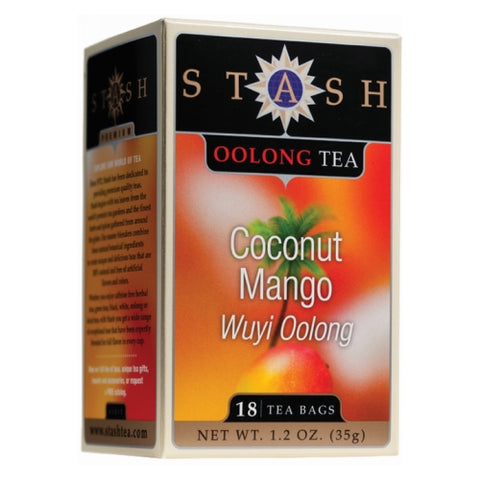 Coconut Mango Oolong Tea 18 Bags by Stash Tea