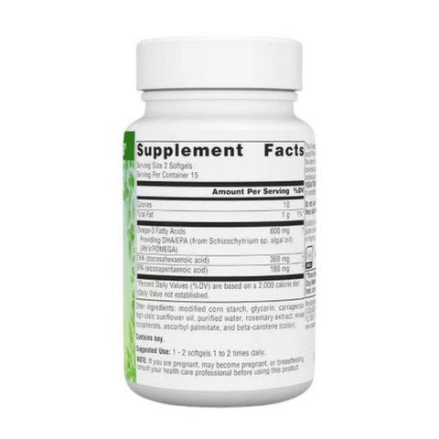 Source Naturals, Vegan True Omega-3s, 300 mg, 30 Softgels Source Naturals