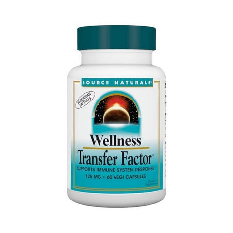 Source Naturals, Wellness Transfer Factor, 125 mg, 60 Veg Caps Source Naturals