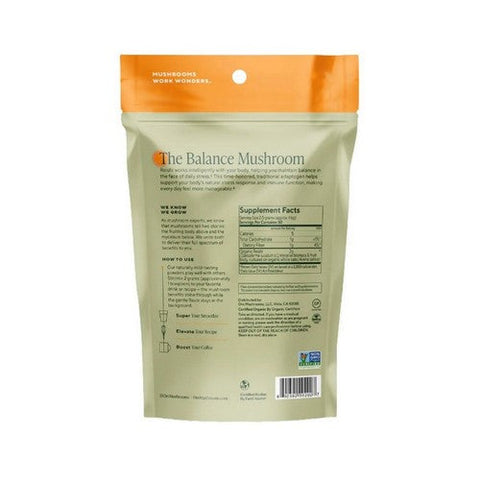Om Mushrooms, Organic Mushroom Nutrition Supplement Powder Reishi, 3.5 Oz Om Mushrooms