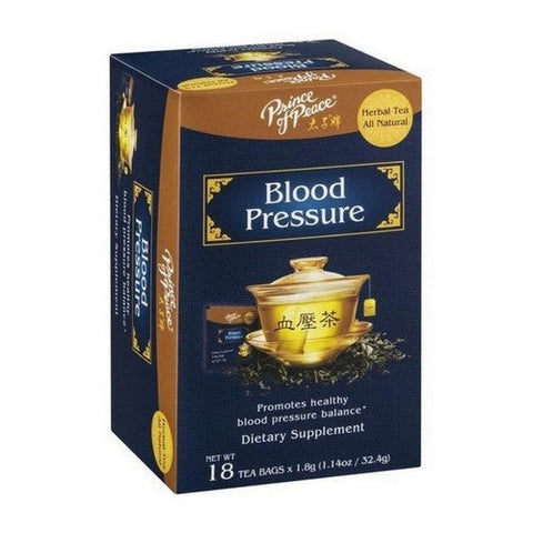 Prince Of Peace, Blood Pressure Herbal Tea, 18 Bags Prince Of Peace