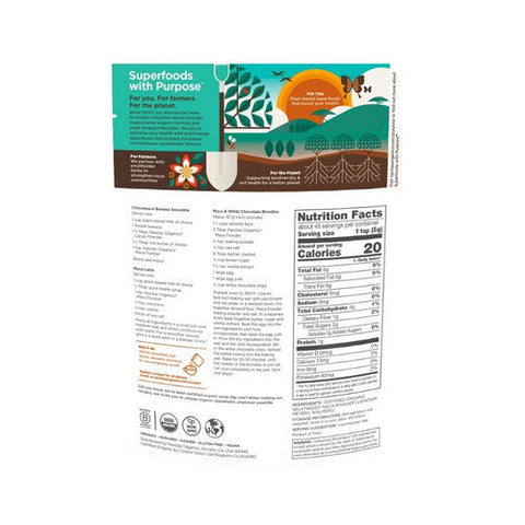 Navitas Organics, Organic Raw Maca Powder, 8 Oz Navitas Organics