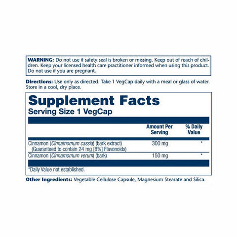 Solaray, Cinnamon Bark Extract, 300 mg, 60 Caps Solaray