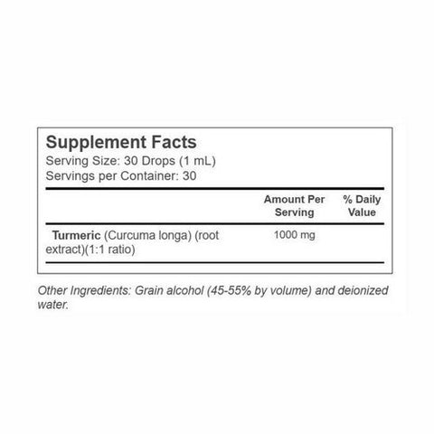 Solaray, Turmeric Full Spectrum Extract, 1 oz Solaray