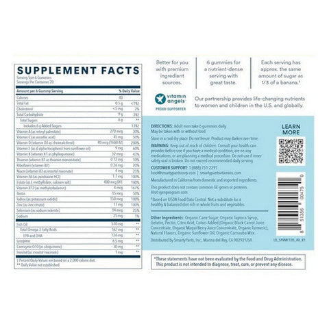 SmartyPants, Men's Complete Daily Multivitamin, 120 Count SmartyPants
