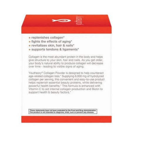 Youtheory, Collagen Powder Vanilla, 21 Packets