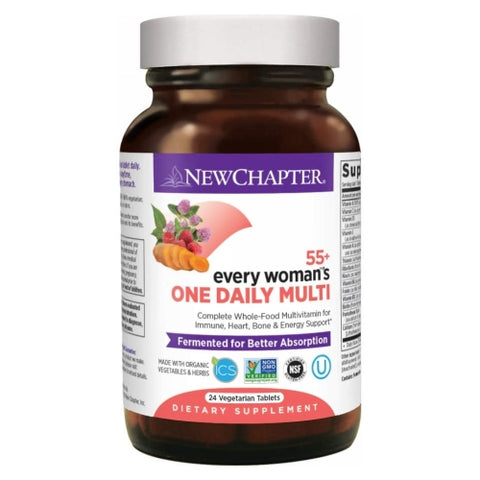 Every Woman's One Daily 55+ Multivitamin 24 Veg Tabs by New Chapter