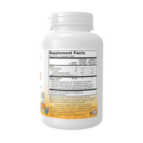 Now Foods, Berrydophilus Kids, 120 Chewables Now Foods