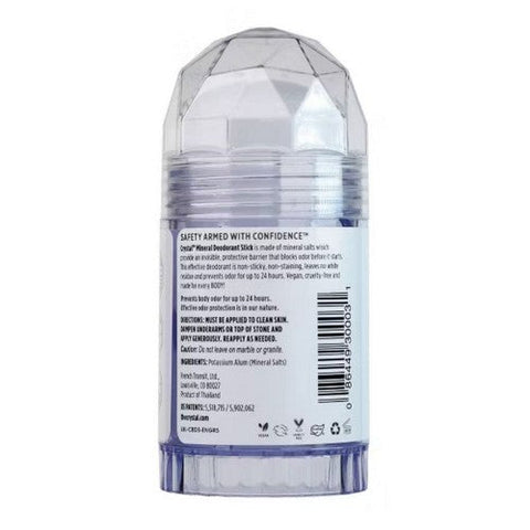 Crystal, Crystal Body Deodorant Stick, 4.25 Oz Crystal