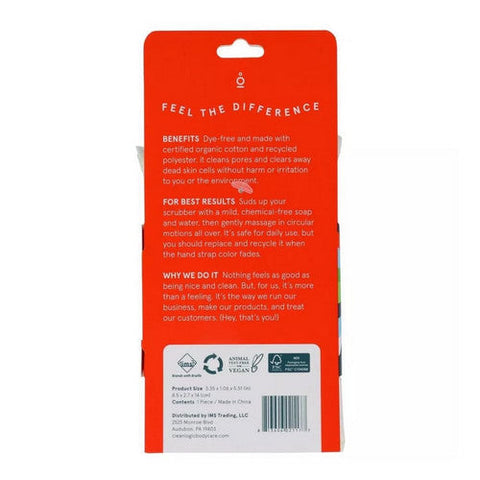 Cleanlogic, Exfoliating Body Scrubber, 1 Count Cleanlogic