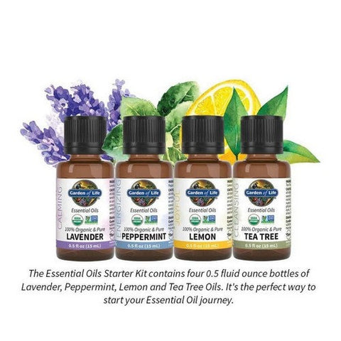 Garden of Life, Essential Oil Starter Pack, 2 Oz Garden of Life
