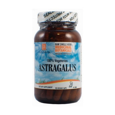 L. A .Naturals, Astragalus Raw Herb, 90 Veg Caps L. A .Naturals