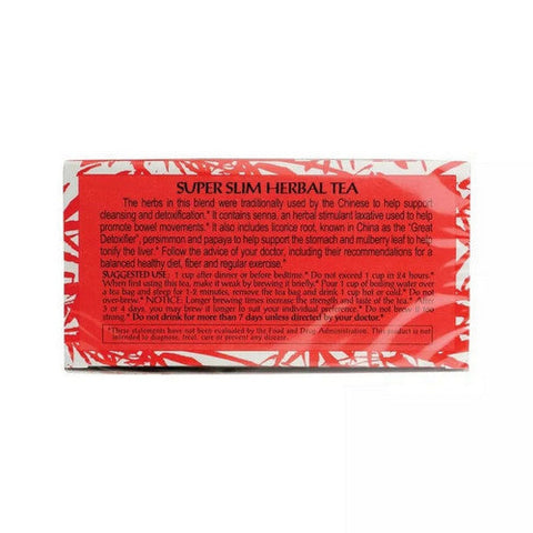 Triple Leaf Tea, Super Slim Herbal Tea Caffeine-Free, 20 Bags Triple Leaf Tea