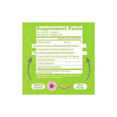Hybrid Remedies, Hybridar Rapid Nasal And Sinus Support, 30 Caps Hybrid Remedies