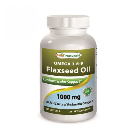 Flaxseed Oil 240 Softgels by Best Naturals