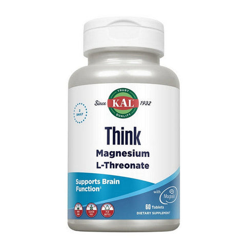 Kal, Think Magnesium, 60 Tabs Kal