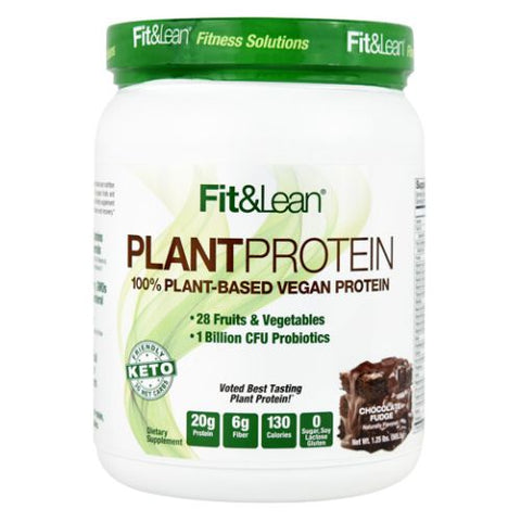 Maximum Human Performance, Fit & Lean Plant Protein, Chocolate Fudge 1.25 Lbs Maximum Human Performance