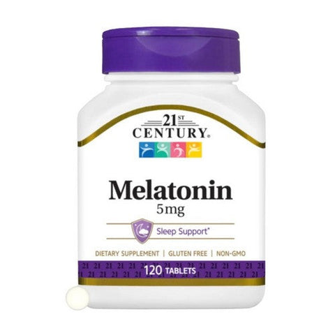 21st Century, 21st Century Melatonin, 120 Tabs 21st Century