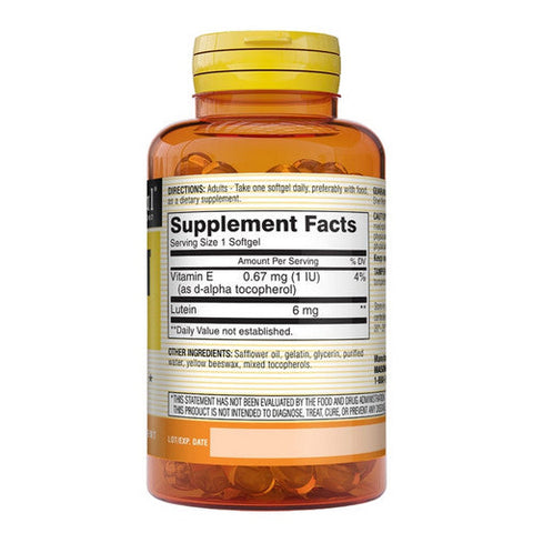 Mason, Natural Lutein, 6 mg, 60 Caps Mason