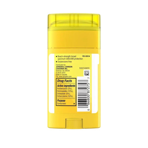 Neutrogena, Beach Defense Water + Sun Protection Sunscreen Stick Spf 50+, 1.5 Oz Neutrogena