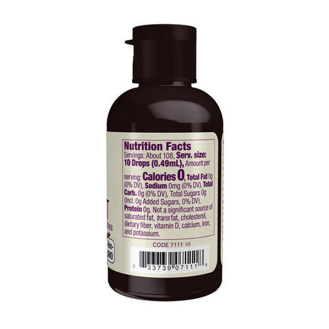 Now Foods, Organic Monk Fruit Vanilla Liquid, 1.8 Oz Now Foods