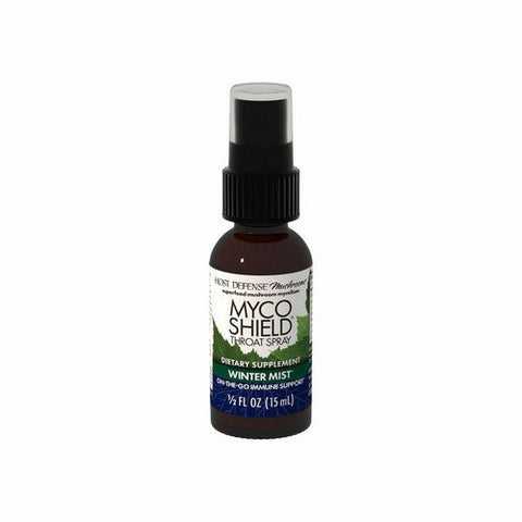 Host Defense, MycoShield Winter Mist Throat Spray, 15 Ml
