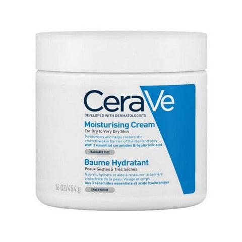 Cerave, Moisturizing Cream For Normal To Dry Skin, 16 Oz