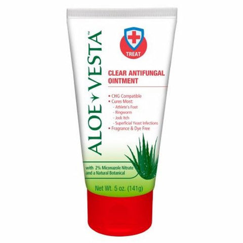 Aloe Vesta, Clear Antifungal Ointment W 2% Miconazole Nitrate, 2 Oz Aloe Vesta