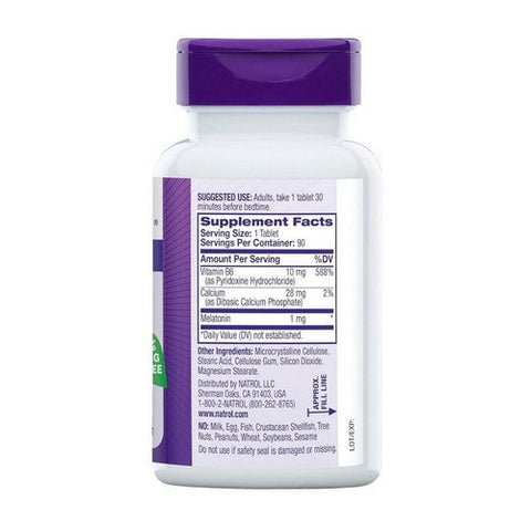 Natrol, Melatonin, 1 MG, 90 Count Natrol