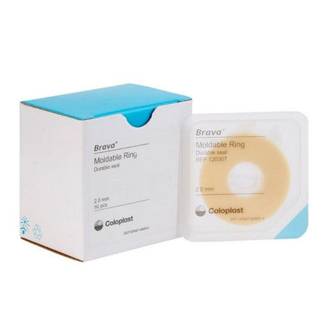 Coloplast, Ostomy Ring Brava 2 mm Thick, Diameter 2 Inch, Moldable, Box Of 10 Coloplast