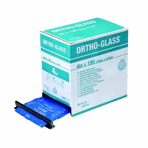 Splint Roll Ortho-Glass  4 Inch X 15 Foot Fiberglass White Case of 2 by Bsn-Jobst