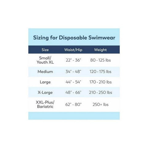 Principle Business Enterprises, Disposable Swimwear Adult X-Large Unisex, Count of 14 Principle Business Enterprises