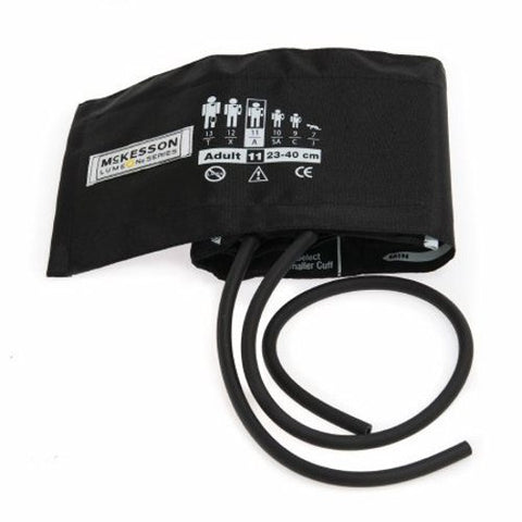 Blood Pressure Cuff McKesson LUMEON Adult Arm Medium Cuff 23 - 40 cm Nylon Cuff Black 1 Count by McKesson