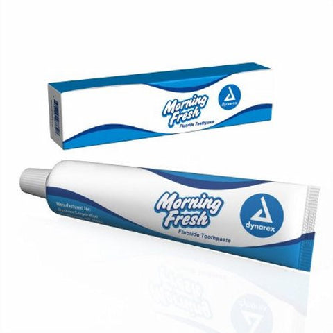 Dynarex, Toothpaste Morning Fresh Mint Flavor 2.75 oz. Tube, Case Of 12 Dynarex