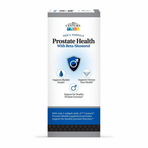 21st Century, Prostate Health With Beta-Sitosterol, 125 Mg, 60 Softgels 21st Century