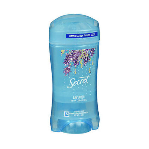 Secret, Antiperspirant Deodorant Clear Gel Relaxing Lavender, 2.6 Oz Secret
