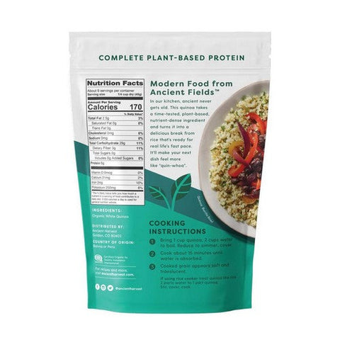 Ancient Harvest, Traditional Quinoa Organic White Whole Grain, 14.4 Oz(Case Of 12)