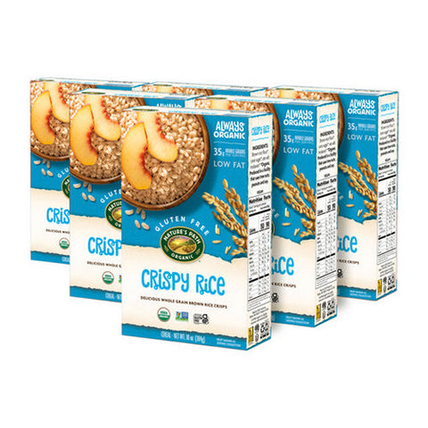Natures Path, Organic Crispy Rice Cereal, 10 Oz(Case Of 12) Natures Path