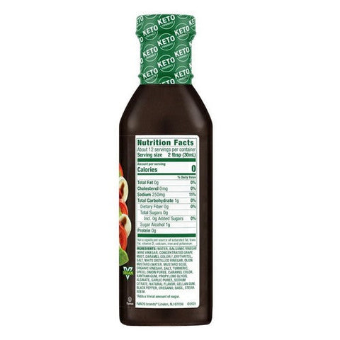 Walden Farms, Balsamic Vinaigrette Dressing, 12 Oz(Case Of 6) Walden Farms