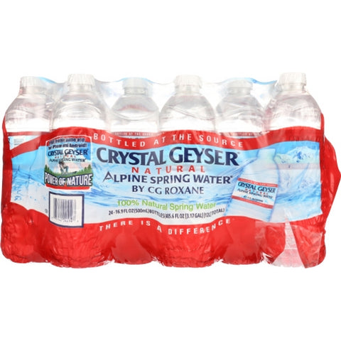 Water Alpine Spring 24Pk Case of 1 X 405.6 Oz by Crystal Geyser