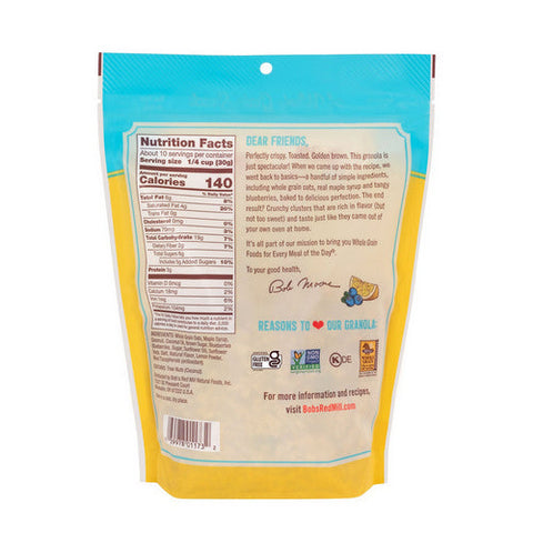 Bobs Red Mill, Homestyle Granola Lemon Blueberry, 11 Oz(Case Of 6) Bobs Red Mill