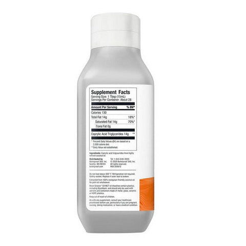 Bulletproof, Brain Octane C8 Mct Oil, 14 Oz Bulletproof