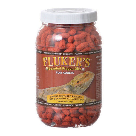Flukers, Bearded Dragon Diet for Adults, 3.4 oz Flukers