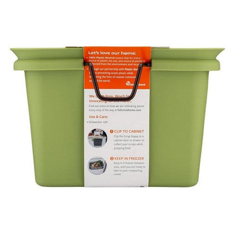 Full Circle Home, Scrap Collector & Freezer Compost Bin, 1 Count Full Circle Home